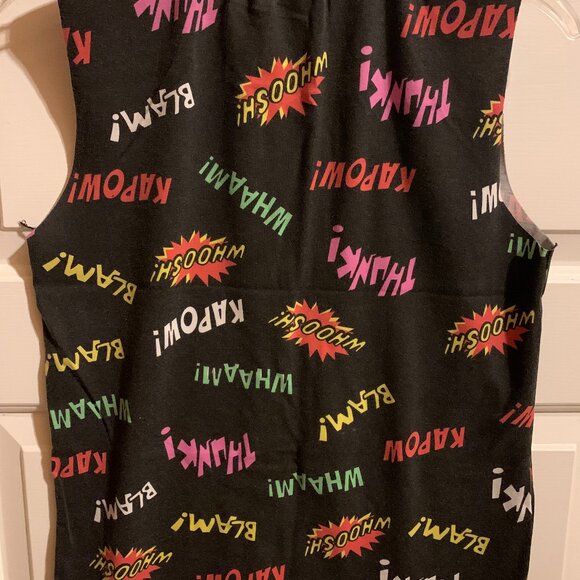 Other - NWOT Comic Book Action Words Graphic T-Shirt  Unisex S-M